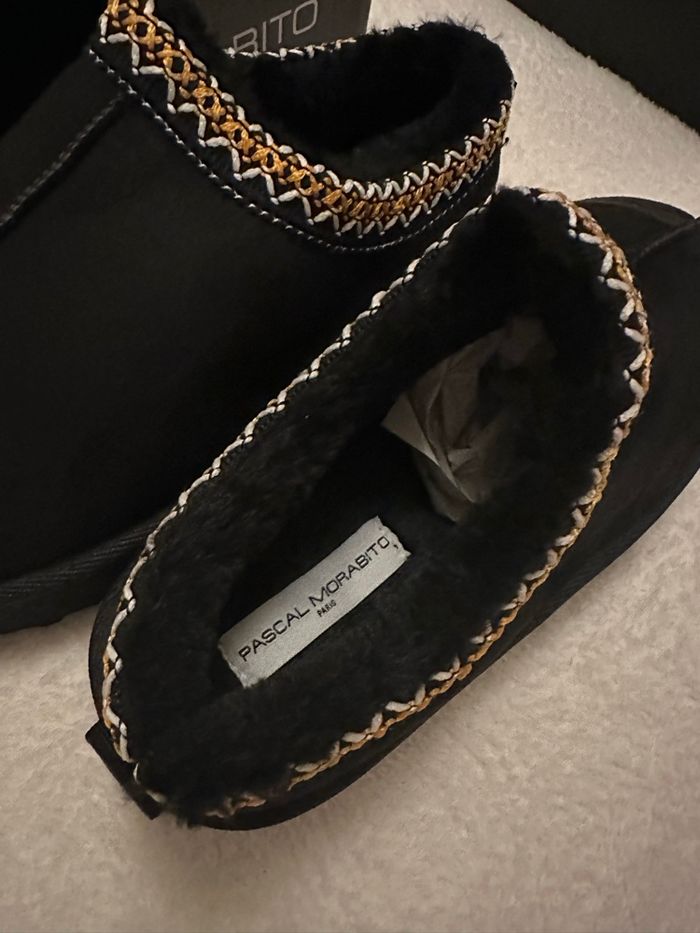 Chausson pantoufles Pascal Morabito Paris femme - photo numéro 2