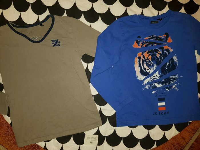 Lot de 2 hauts ikks garçon 5ans