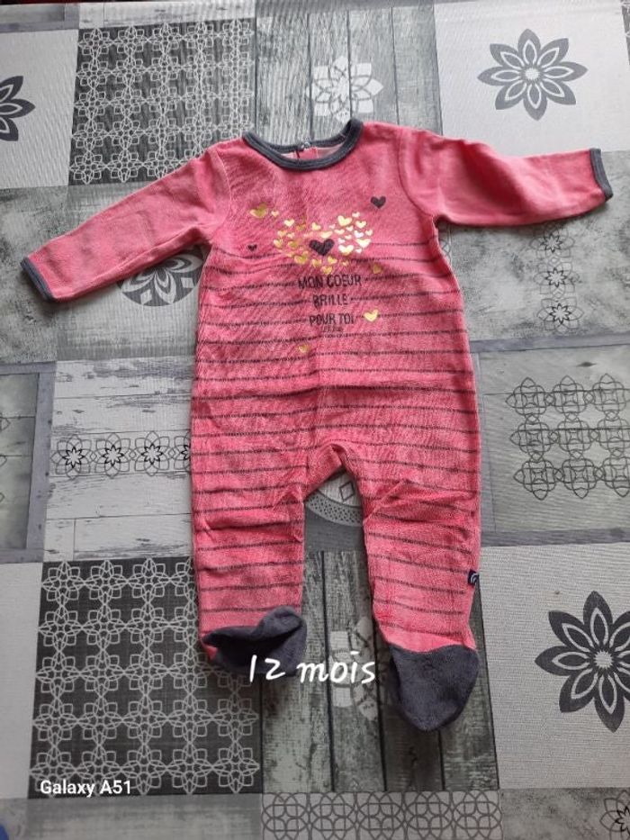 pyjama dors bien 12 mois