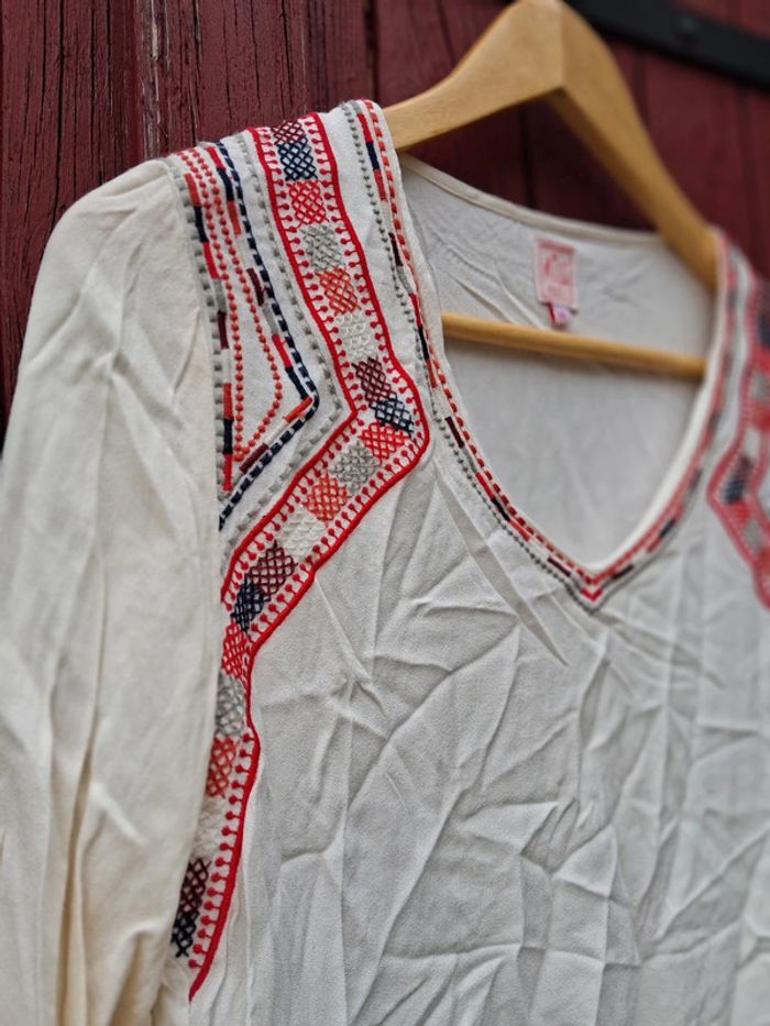 Blouse manches longues Miss Captain taille 40 - photo numéro 3
