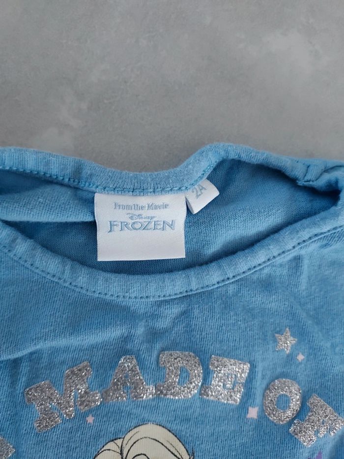 Lot 2 tee-shirts manches longues Disney - photo numéro 7