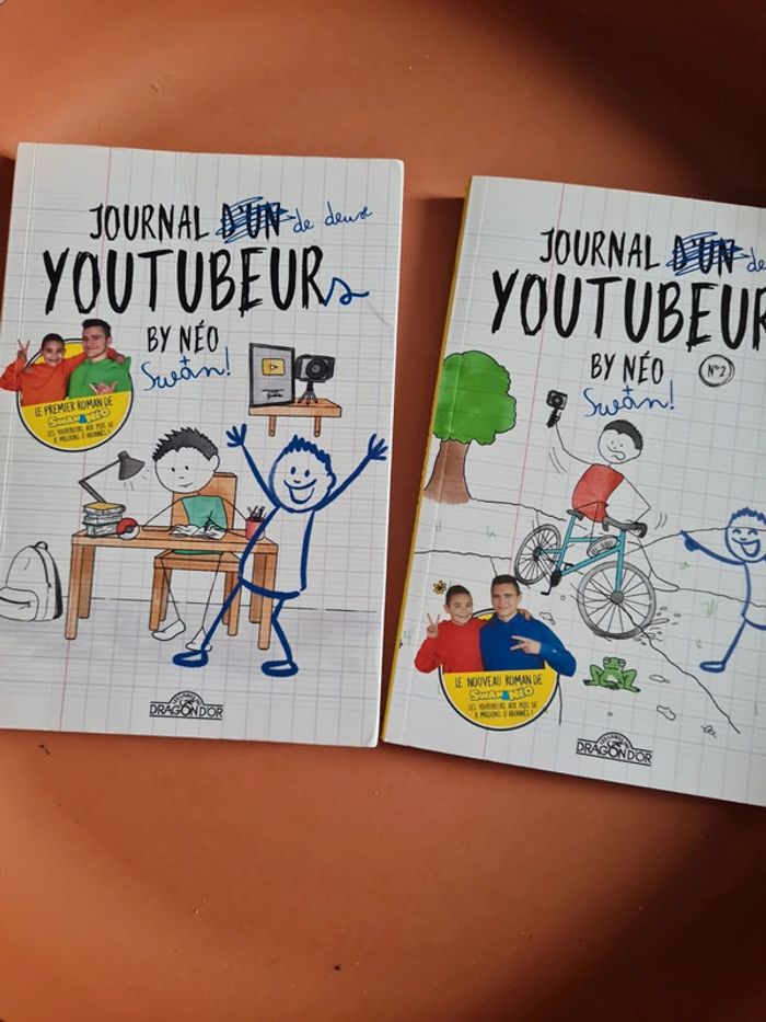 Swan et Neo - journal de deux youtubeurs - tome 1 et 2