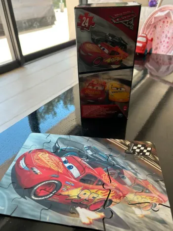 Boîte lot de 2 puzzle cars 24 pièces