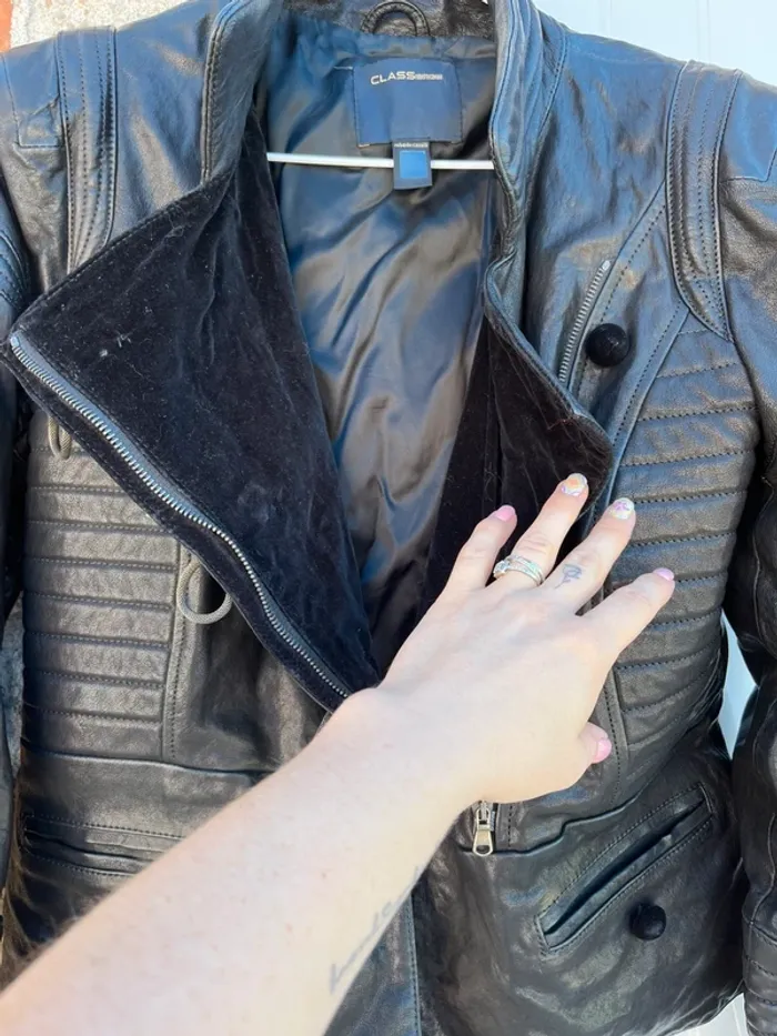Veste en cuir - photo numéro 3