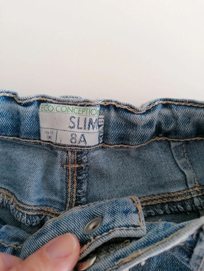 Jeans slim T 8 ans fille 👖 - photo numéro 9