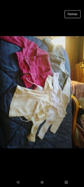 Lot vêtements fille