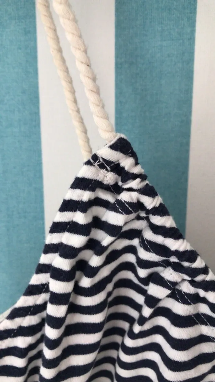 Robe d’été marinière cordon de marin - photo numéro 5
