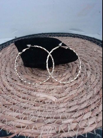 Boucles D'oreilles  créoles  U2