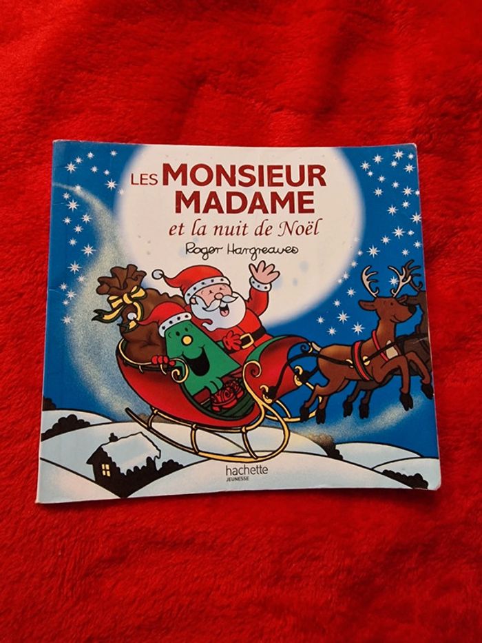 Livre les monsieur madame et la nuit de Noël
