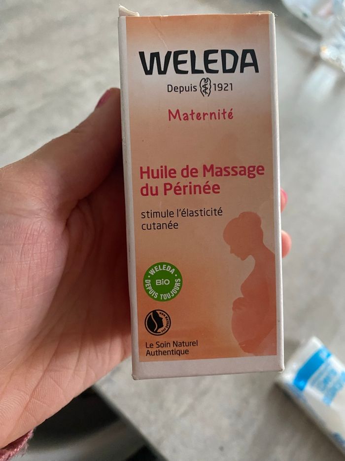 Huile weleda massage périnée - photo numéro 2