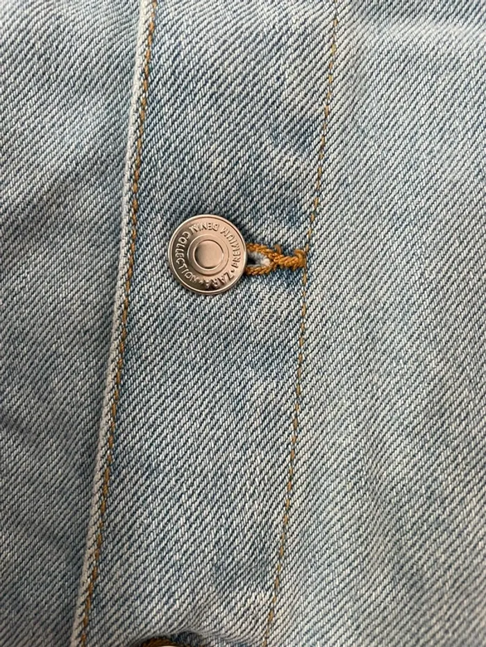 Robe en jean Denim Zara avec ceinture taille XS - photo numéro 14