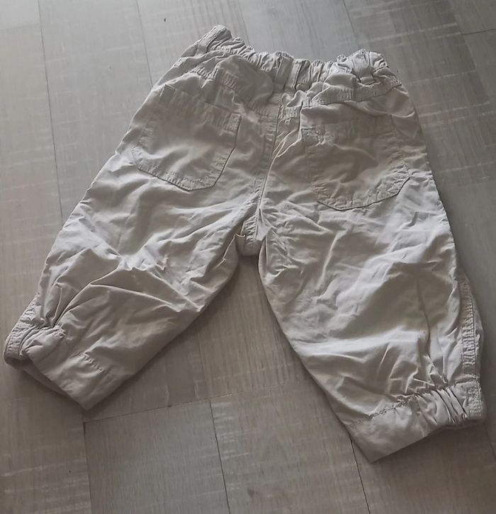 Pantalon beige 6 mois - photo numéro 2