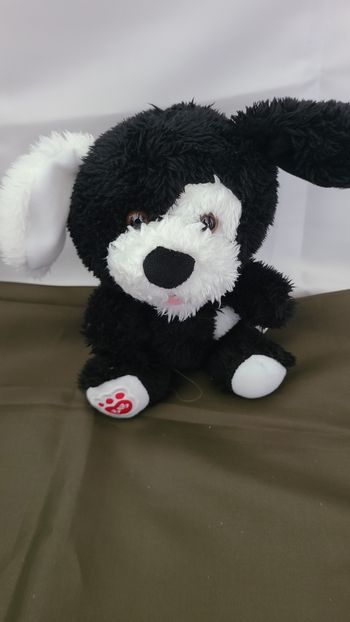 Smallfrys Buddies - Chiot à la crème de biscuits - Chien à patch noir et blanc