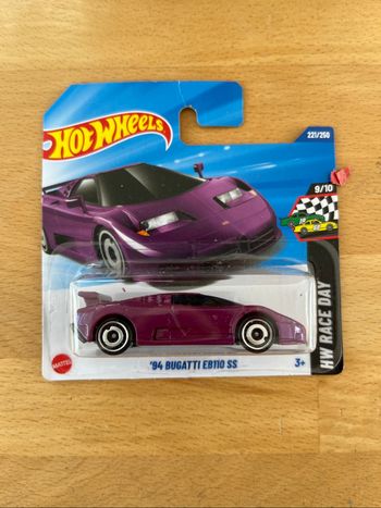 Miniature Hot Wheels Bugatti EB 110 SS