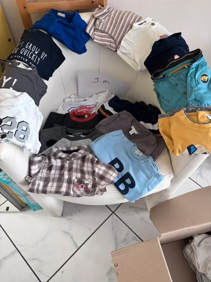 Gros lots vetements bébé garçon - photo numéro 2