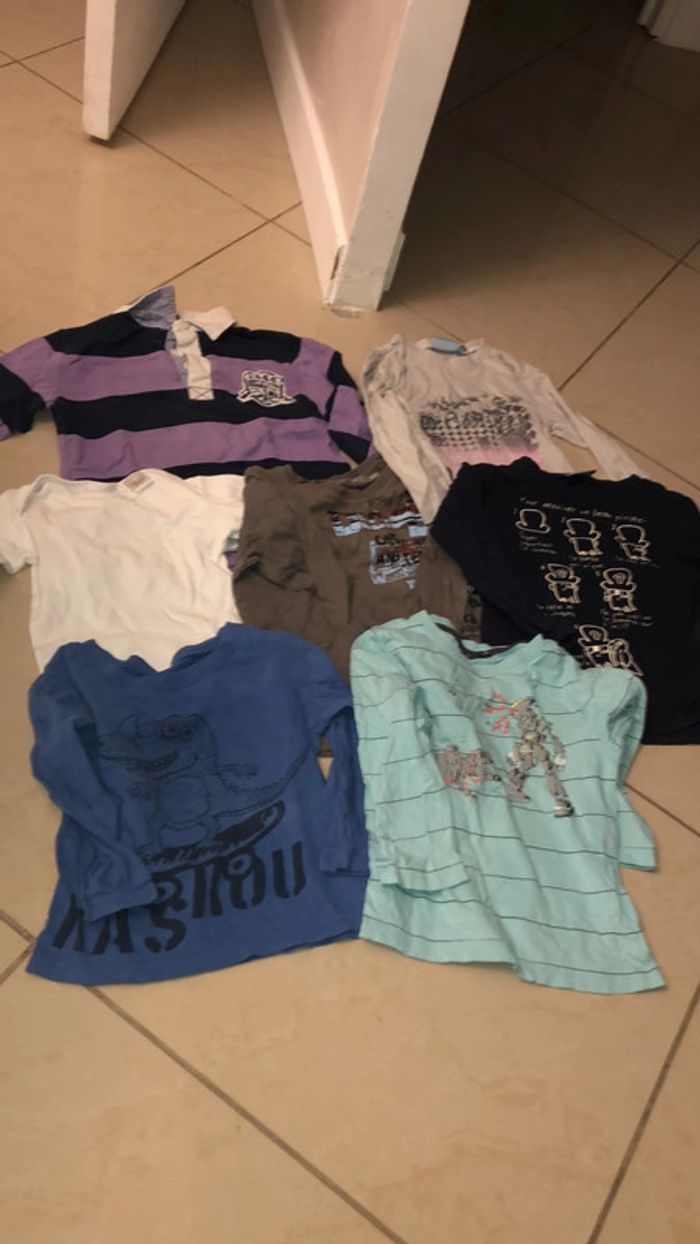 Lot 7 manches longues