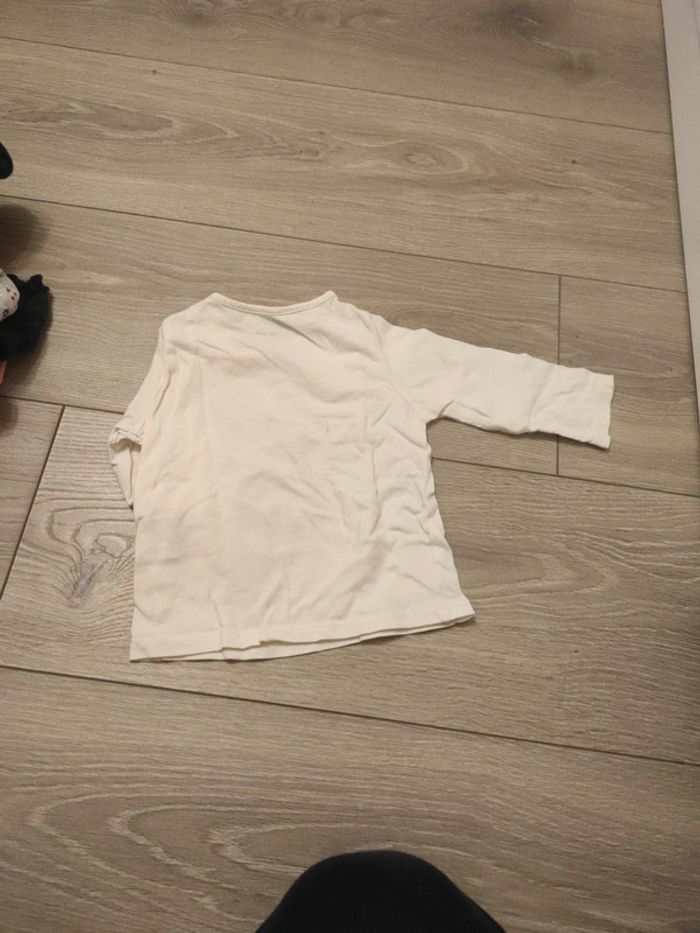 T-shirt manche longue 9 mois - photo numéro 3