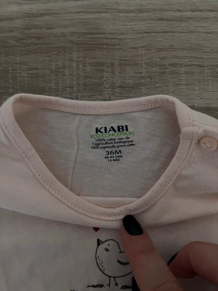 Tee shirt kiabi rose - photo numéro 3
