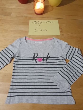 t shirt manches longues 6 ans in extenso