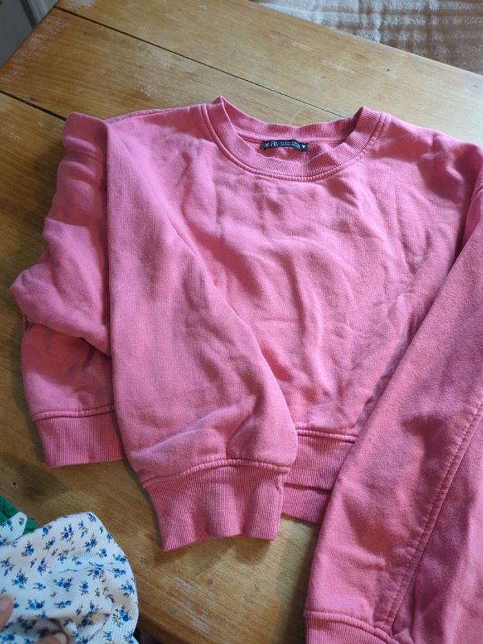 Croc top rose Zara S - photo numéro 8