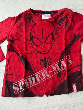 T-shirt ML Spiderman 3 ans
