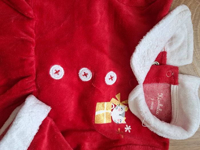 Tenue mère Noël et chapeau - photo numéro 2