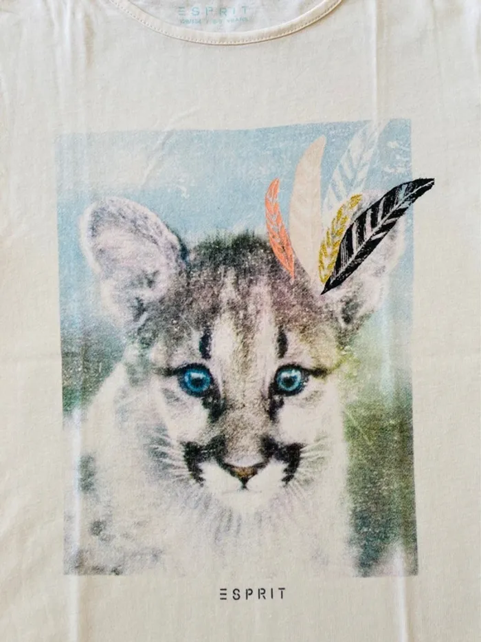 T-shirt Tigre Esprit - photo numéro 2