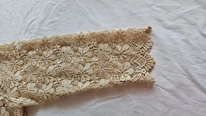Blouse dentelle chic - boutons sur le devant-T50/52 - photo numéro 7