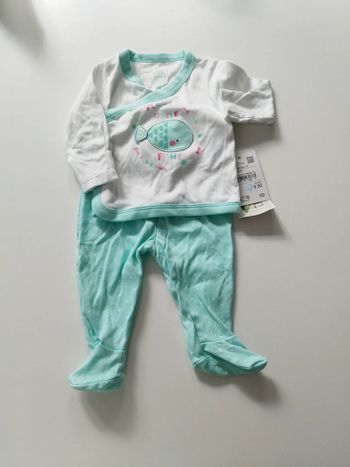 Pijama 2 pièces. Taille 62