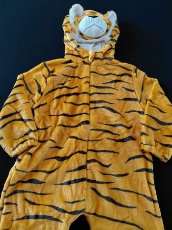 Déguisement combinaison tigre 5ans