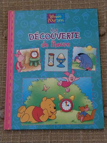 Winnie l'ourson Livre A la découverte de l'heure Egmont France