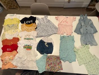 Lot de fille été 6 mois