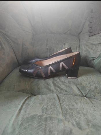 Kitten heel mocassin escarpins babies petit talon vintage retro