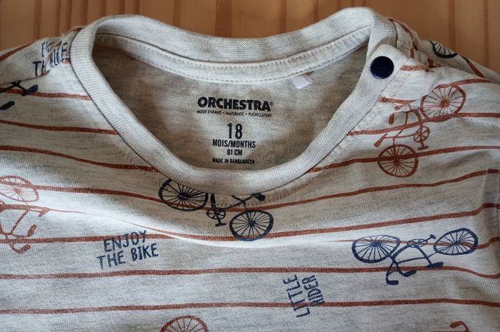 T-shirt manche longue bébé - photo numéro 2