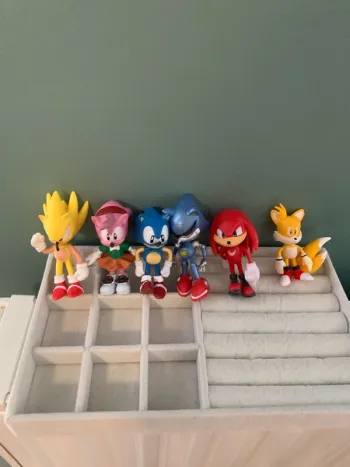 lot 6 personnages sonic