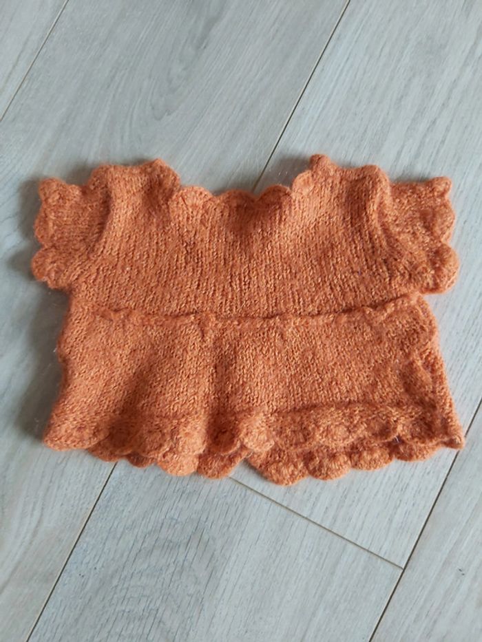 Gilet/boléro sans manches fille 6 mois (78) - photo numéro 3