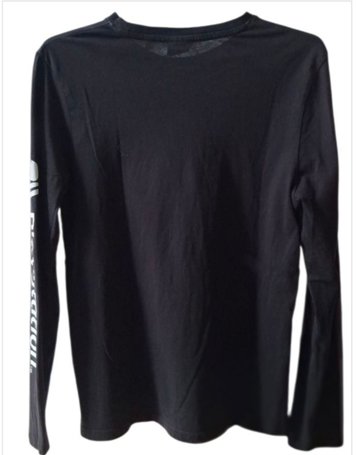 Tee-shirt noir manches longues imprimé PlayStation - photo numéro 4