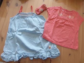 Ensemble robe t-shirt