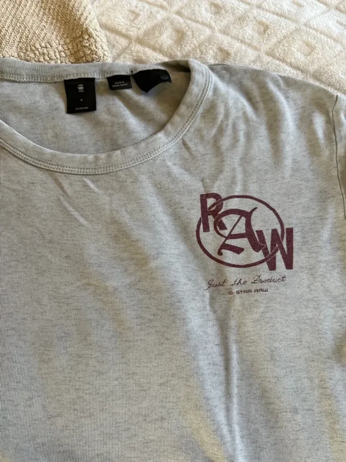 T-shirt raw taille M - photo numéro 2