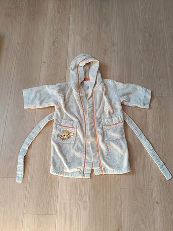 Peignoir Carré Blanc 2 ans