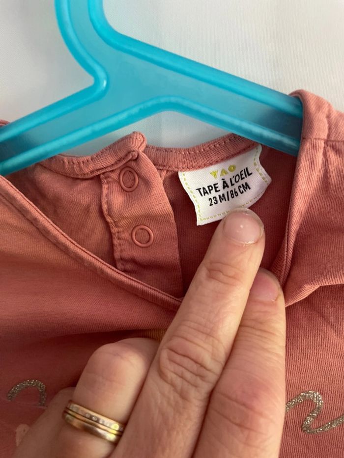 T-shirt 23 mois tape à l’œil - photo numéro 3