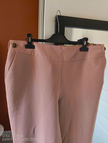 Pantalon rose poudré 