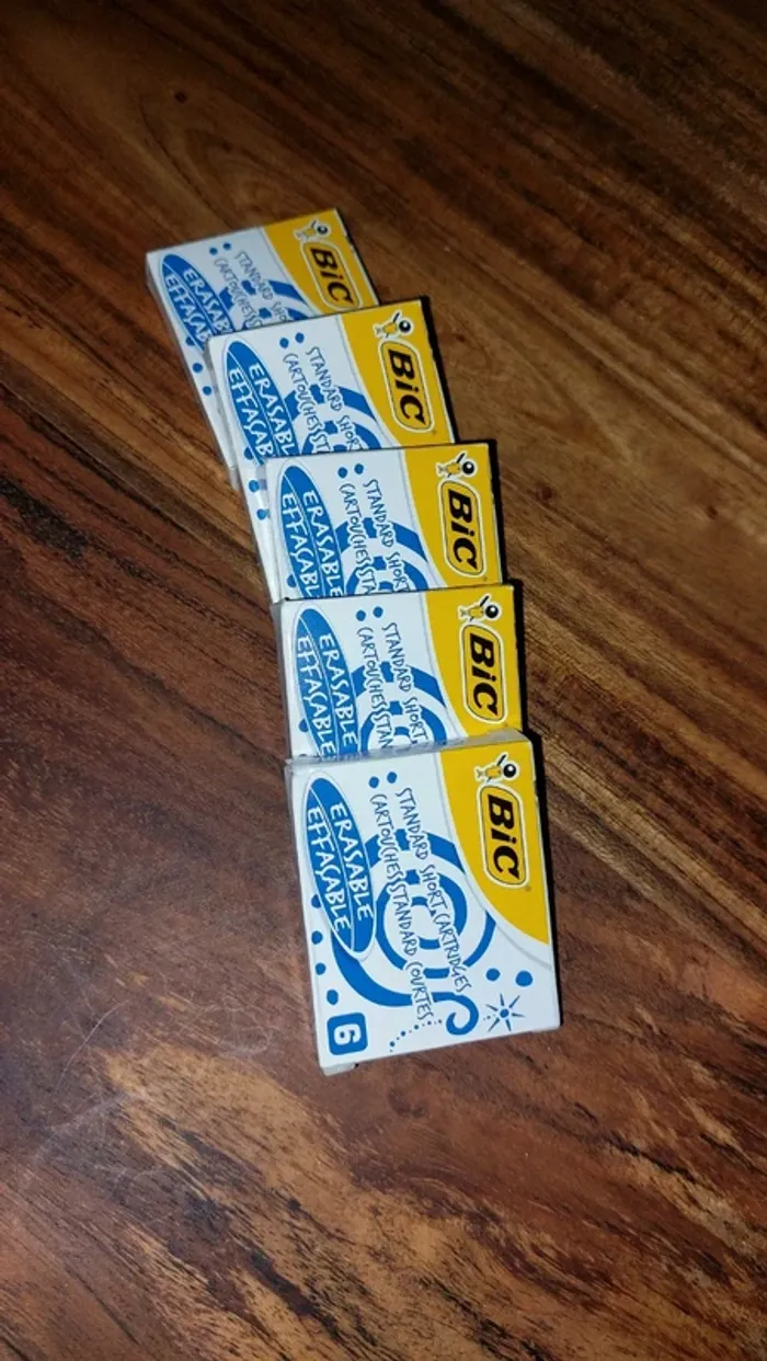 Lot de 5 boîtes de 6 cartouches d'encre