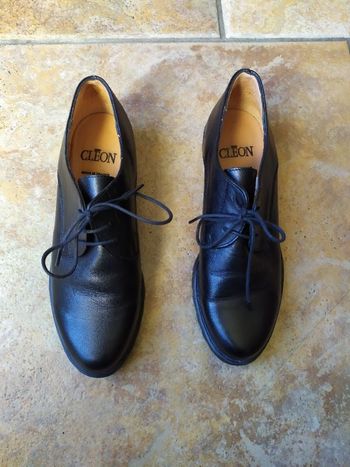 Chaussures en cuir Cléon