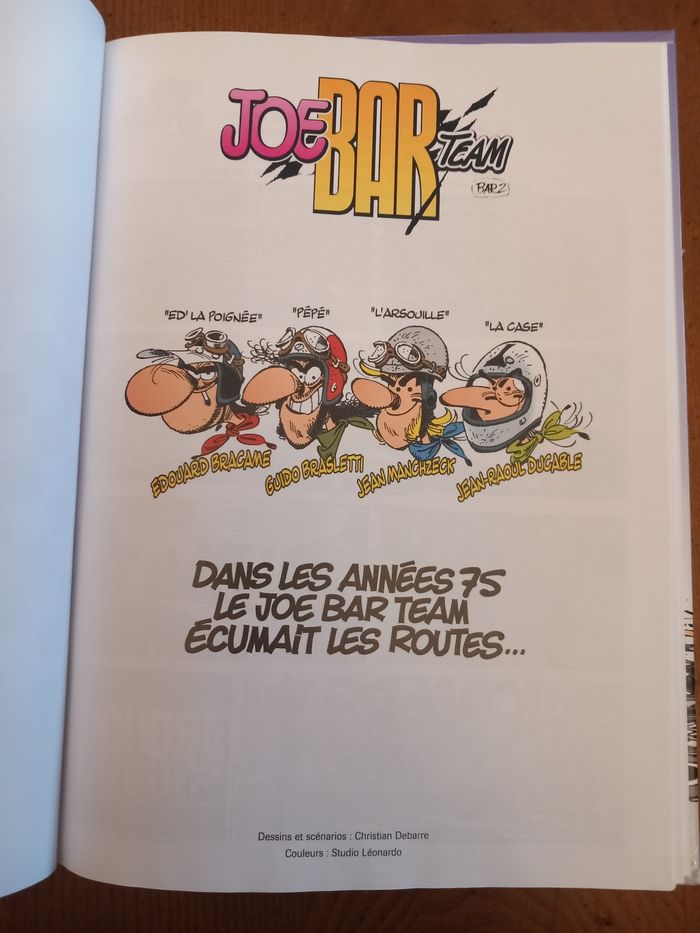 Bande dessinée Joe bar team 1 - photo numéro 2