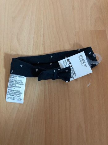Bandeau fille 6/12 mois kiabi