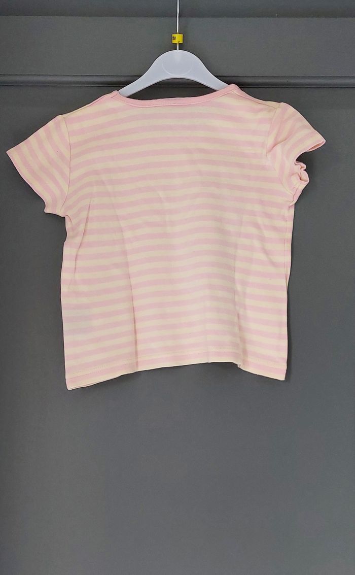 T-shirt fille "L.O.G.G. H&M" en TBE - Taille 5 ans - photo numéro 4