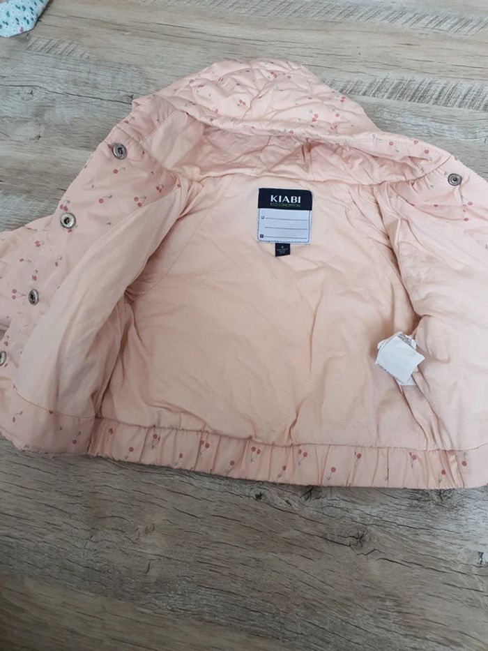Blouson rose cerise kiabi 3 mois - photo numéro 2
