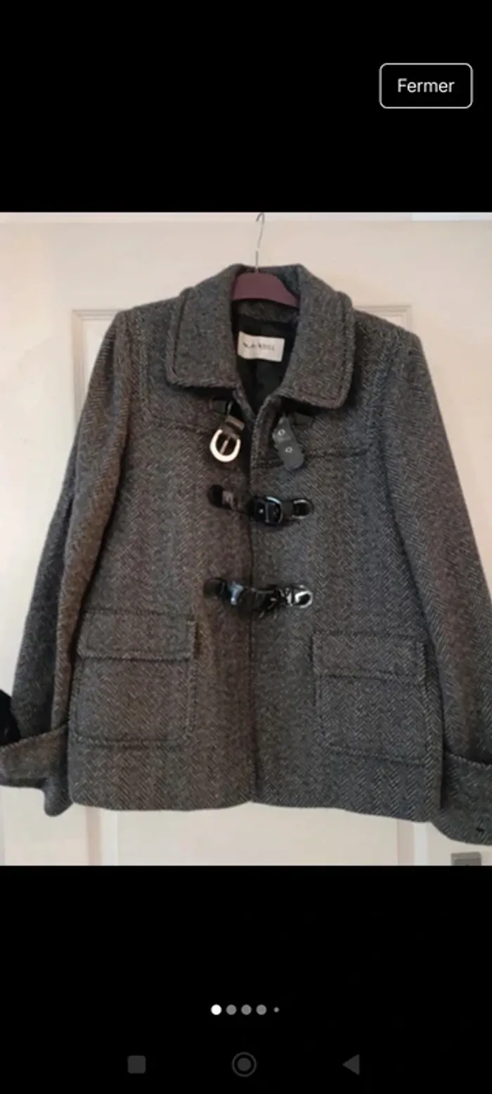 Manteau 100%laine weill parfait état
