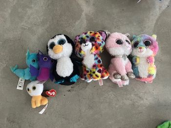 Lot de 7 Peluches Ty